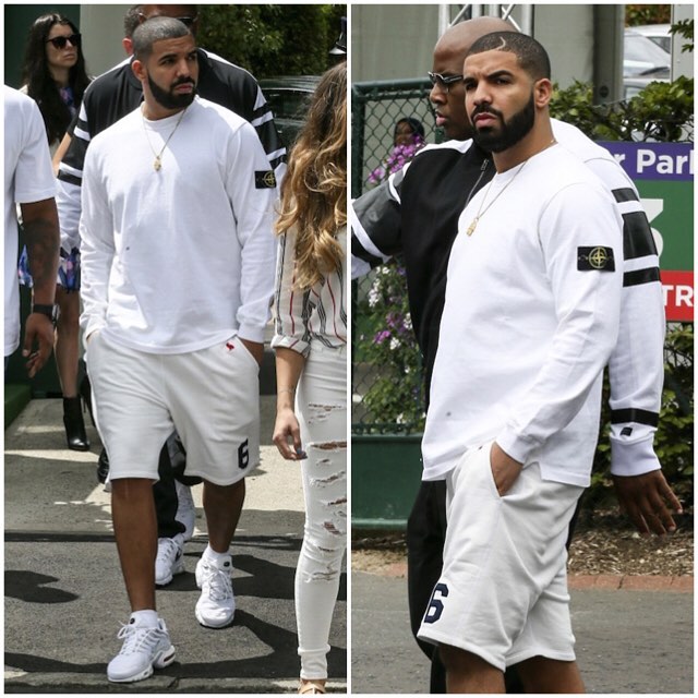 Drake-wears-Stone-Island-Sweatshirt-at-2015-Wimbledon-Championships-11